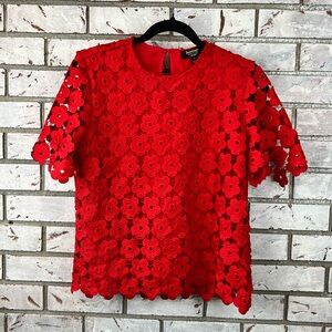 Juicy Couture | SW Floral Guipure Top